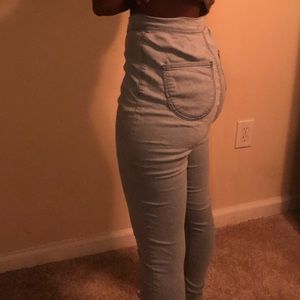 High Waisted Denim Jeans